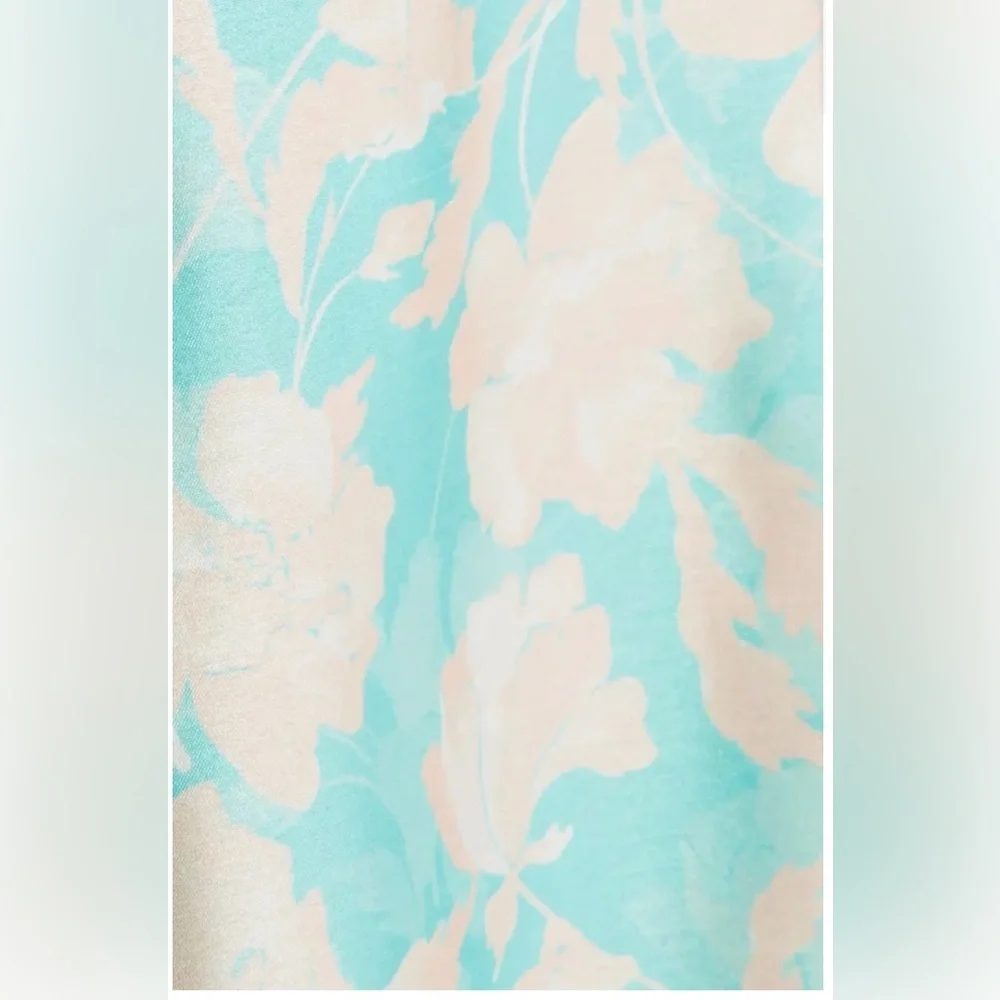 Hutch Anthropologie Phoebe Floral Strapless Maxi Cocktail Dress Womens 2 NWT